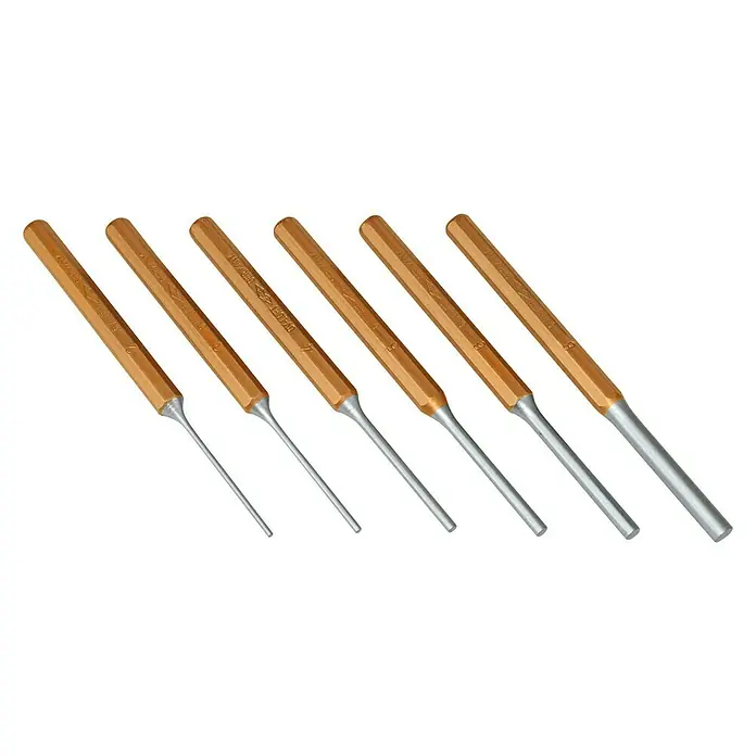 HM Müllner Splinttreiber-Set - Inhalt: 6 Stk., Chrom-Vanadium-Stahl
