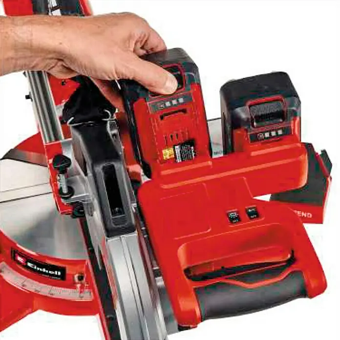 Einhell Power X-Change Ingletadora de batería TE-SM 36/210 Li - Solo - 36 V, Sin batería, 3.800 r.p.m.