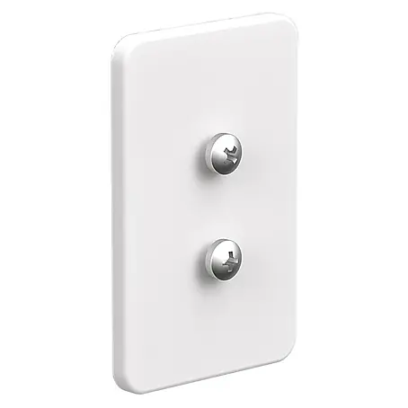 Creabath  Placa de fijación adhesiva Soul White