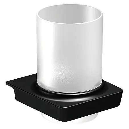 Creabath Soul Black Soporte para vaso