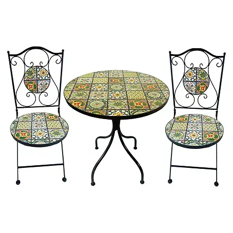 Balkonmöbel-Set Mosaik