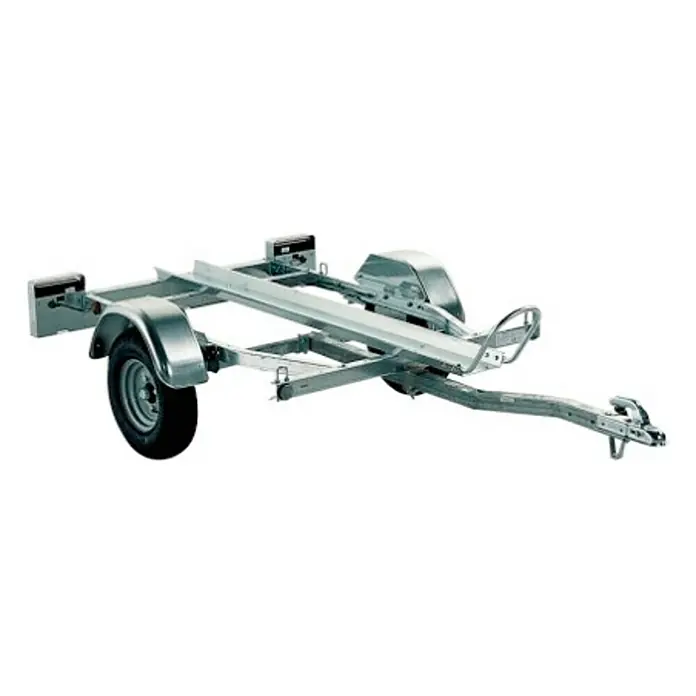 BAUHAUS Remolque para motocicletas PMM-1 - Carga útil: 284 kg, Un eje, Sin freno