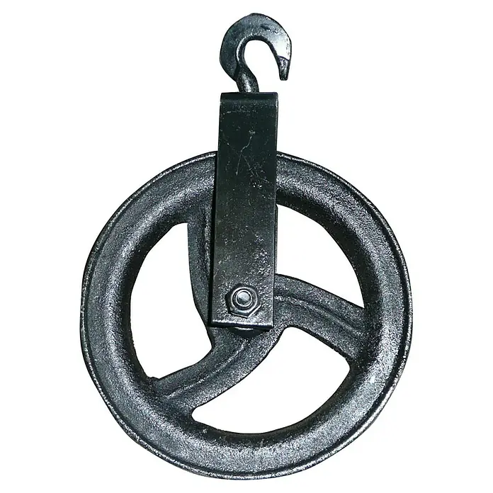 Polea elevadora - Diámetro: 180 mm, Carga soportada: 180 kg