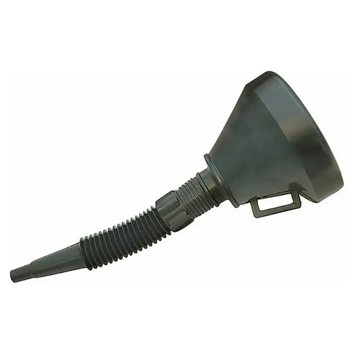 Embudo para combustible - Salida en forma de embudo, Negro