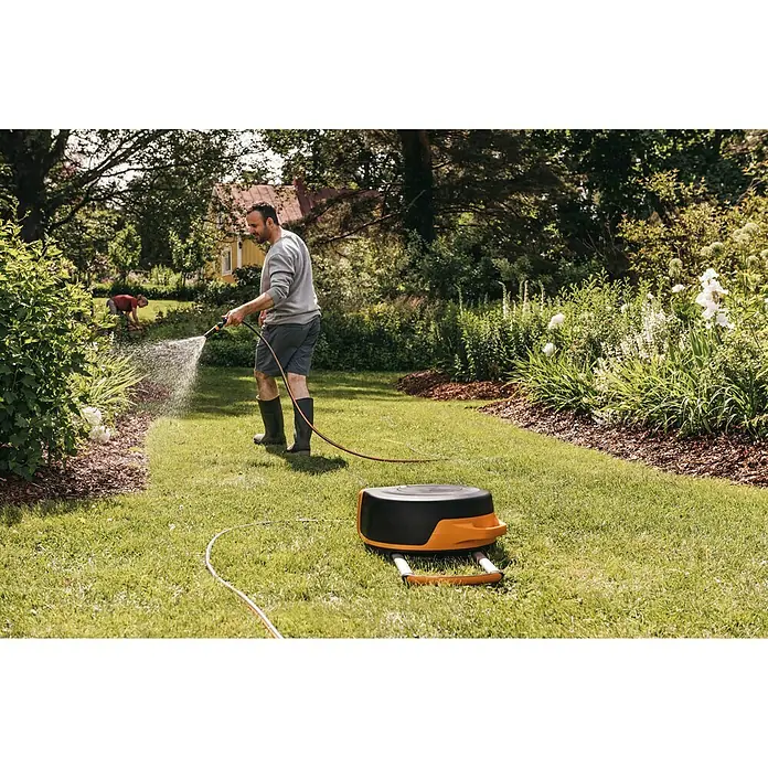 Fiskars Slangenwagen XL - Slangcapaciteit: 20 m, 13 mm (½″) - Sfeeropname