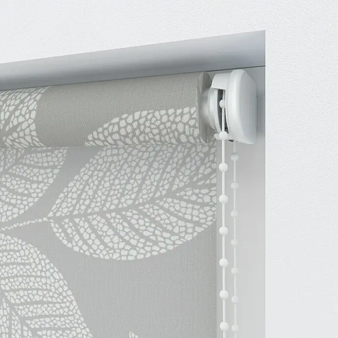 Rollo Blatt - B x H: 120 x 190 cm, Beige - Detailaufnahme