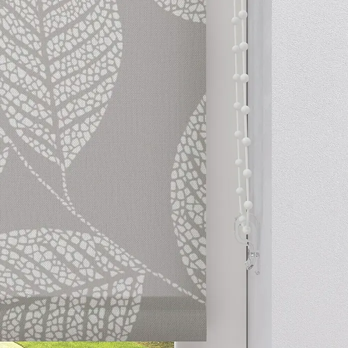 Rollo Blatt - B x H: 120 x 190 cm, Beige - Detailaufnahme