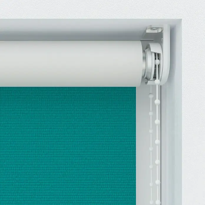 Verdunkelungsrollo - B x H: 120 x 190 cm, Türkis - Detailaufnahme