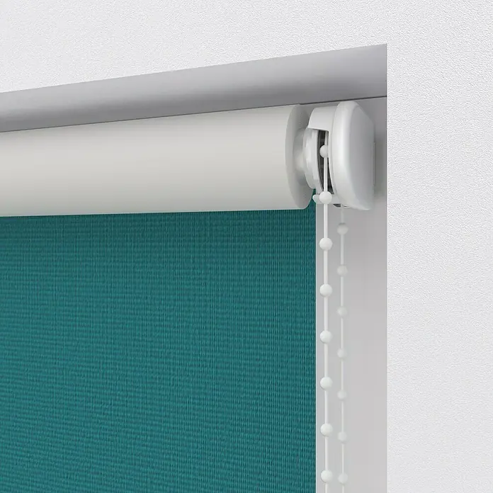 Verdunkelungsrollo - B x H: 90 x 190 cm, Türkis - Detailaufnahme