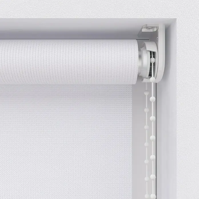 Rollo Screen - B x H: 100 x 190 cm, Weiß - Detailaufnahme
