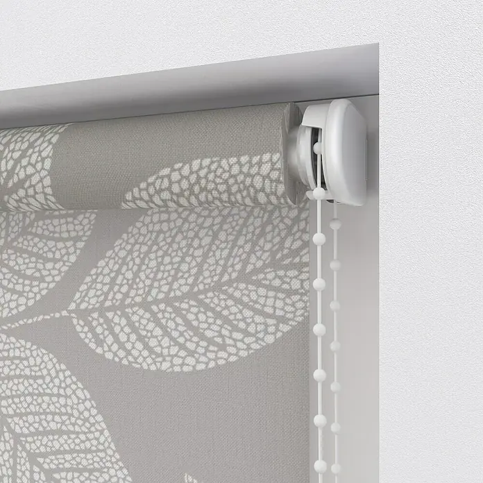 Rollo Blatt - B x H: 90 x 190 cm, Beige - Detailaufnahme