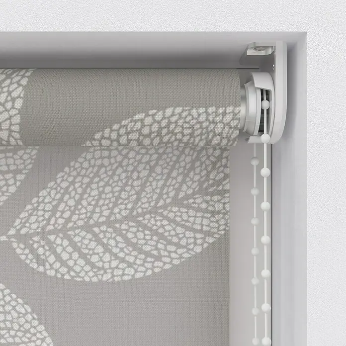 Rollo Blatt - B x H: 100 x 190 cm, Beige - Detailaufnahme