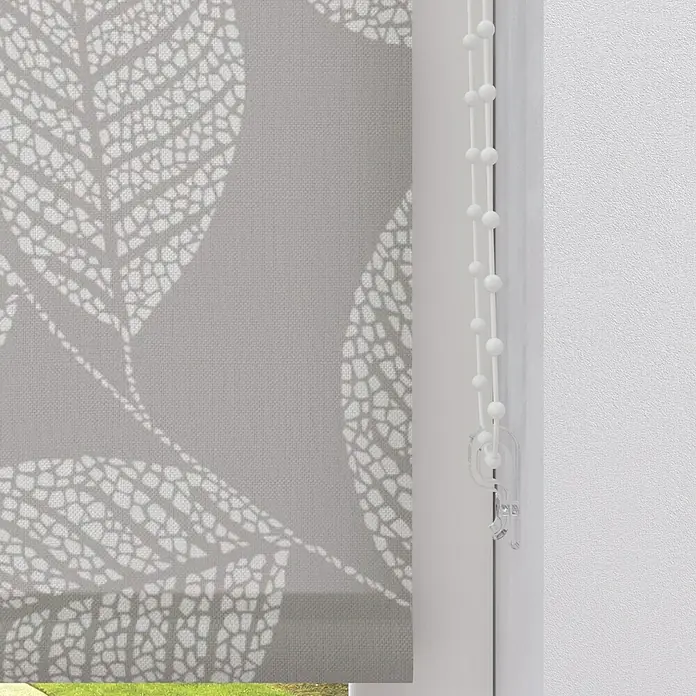 Rollo Blatt - B x H: 100 x 190 cm, Beige - Detailaufnahme