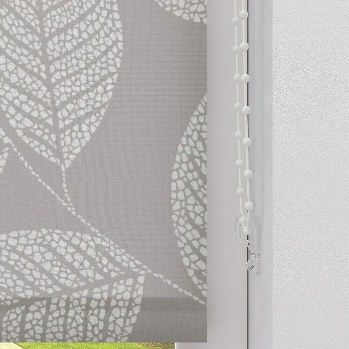 Rollo Blatt - B x H: 150 x 190 cm, Beige - Detailaufnahme