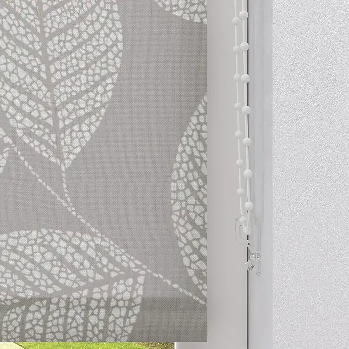 Rollo Blatt - B x H: 180 x 190 cm, Beige - Detailaufnahme