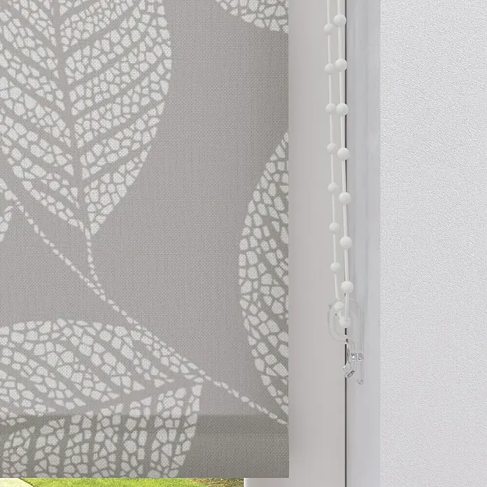 Rollo Blatt - B x H: 210 x 190 cm, Beige - Detailaufnahme