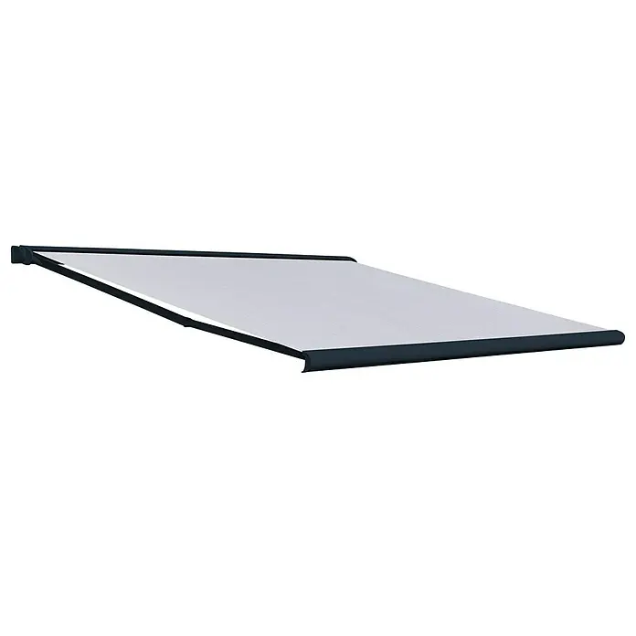 Deyo Limassol Vollkassettenmarkise - Beige, Farbe Gestell: Anthrazit, Breite: 5,5 m, Ausfall: 3,5 m