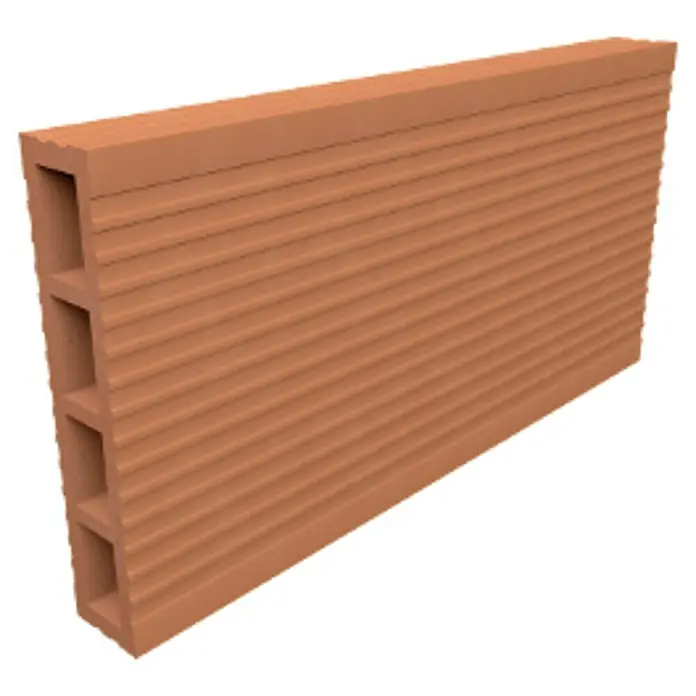 BHS Madrid Ladrillo Rasillón La paloma 4 - 20 x 40 mm, Rojo