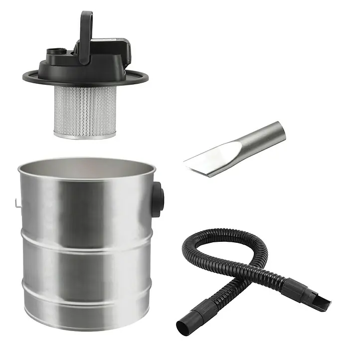 Lienbacher Akku-Aschesauger - 110 W, 18 V, Fassungsvermögen: 12 l - Detailaufnahme