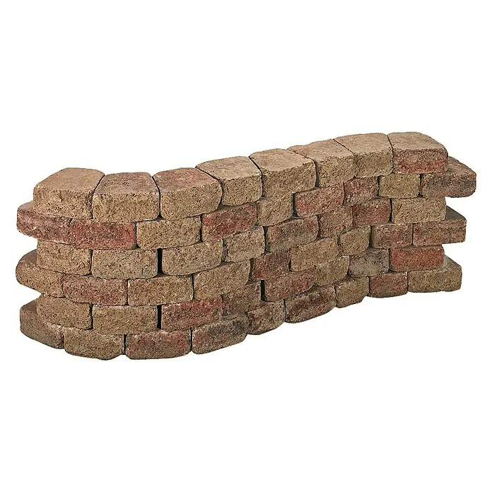 Mauerstein - L x B x H: 23 x 21,35 x 10 cm, Gloria, Beton