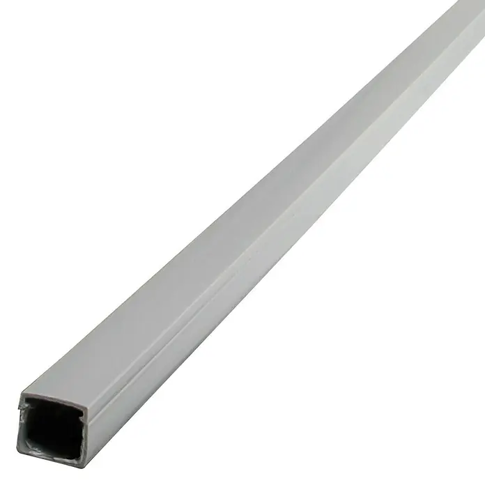 Kabelski kanal - 2 m x 15 mm x 15 mm, Sive boje