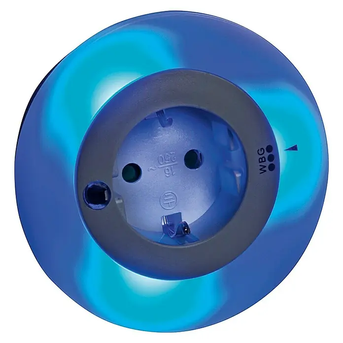 Noćna LED svjetiljka - 1 W, Bijele boje, 92 x 89 x 55 mm