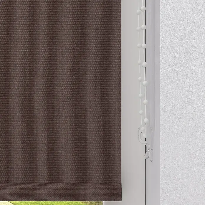 Verdunkelungsrollo - B x H: 210 x 190 cm, Braun - Detailaufnahme