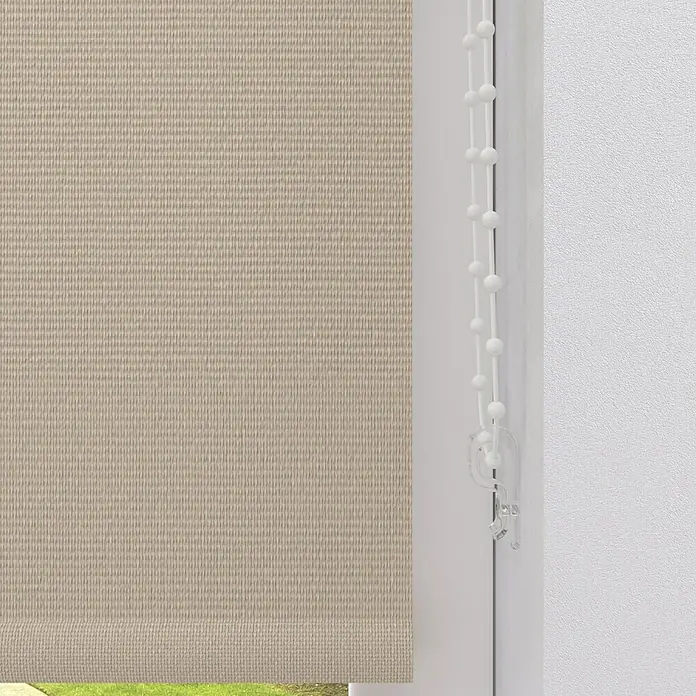 Verdunkelungsrollo - B x H: 100 x 190 cm, Sand - Detailaufnahme