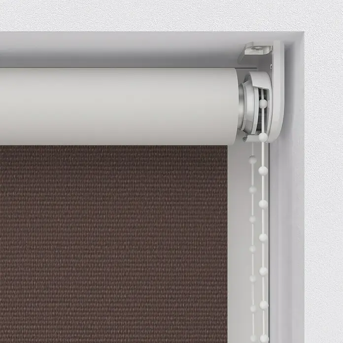 Verdunkelungsrollo - B x H: 90 x 275 cm, Braun - Detailaufnahme
