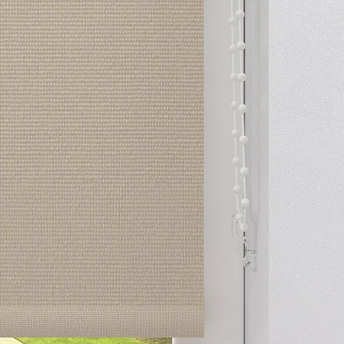Verdunkelungsrollo - B x H: 80 x 190 cm, Sand - Detailaufnahme