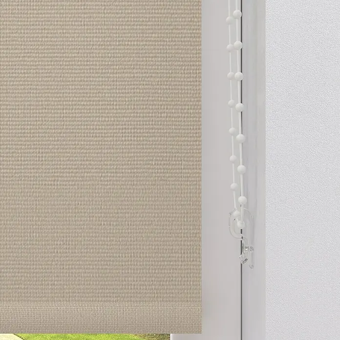 Verdunkelungsrollo - B x H: 210 x 190 cm, Sand - Detailaufnahme