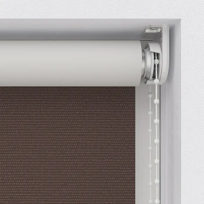 Verdunkelungsrollo - B x H: 100 x 190 cm, Braun - Detailaufnahme