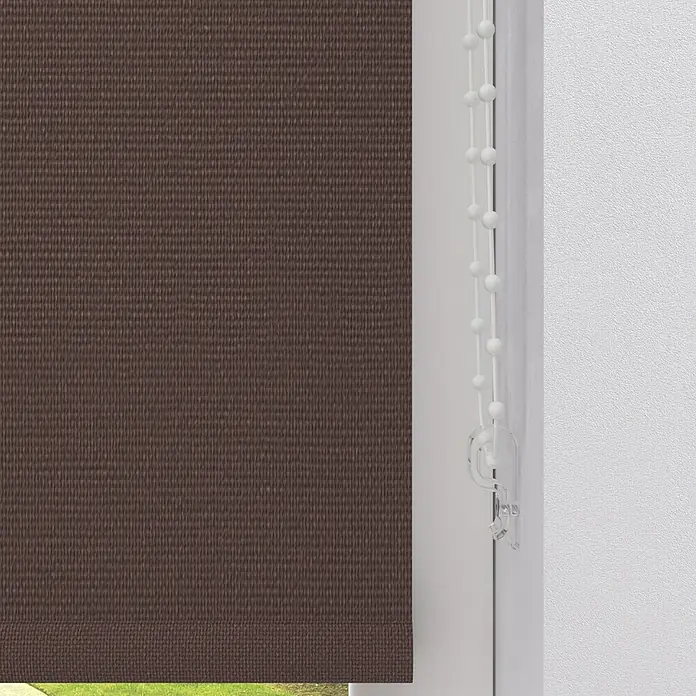 Verdunkelungsrollo - B x H: 100 x 190 cm, Braun - Detailaufnahme