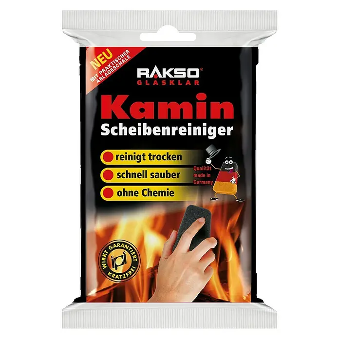 Lienbacher Reinigungsschwamm - 2 Stk., Schwarz - Vorderansicht