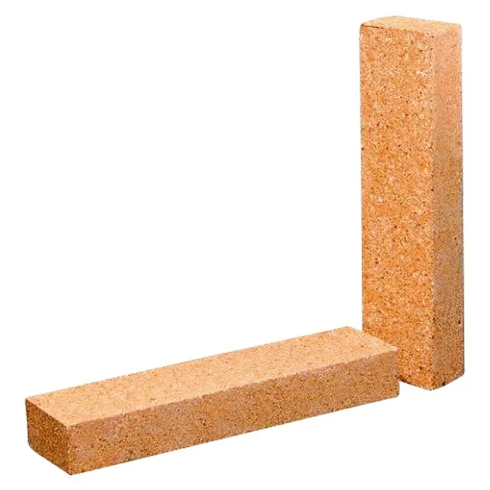 BHS Cataluña Ladrillo refractario Picholin R-40/H-9 - 3 x 22 cm, Rojo