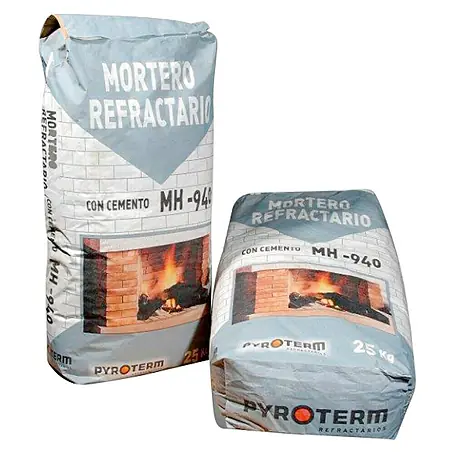 Cataluña Mortero refractario y resistente al fuego MH-940