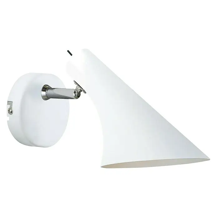 Nordlux Vanila Aplique de pared - 40 W, L x An x Al: 14,5 x 14,5 x 17 cm, Blanco, E14