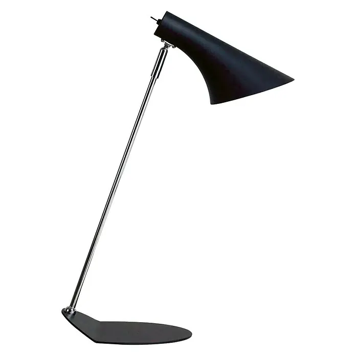 Nordlux Vanila Lámpara de sobremesa - 40 W, L x An x Al: 14,5 x 14,5 x 44 cm, Negro, E14