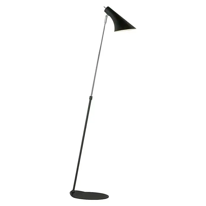 Nordlux Vanila Lámpara de pie - 40 W, Altura: 129 cm, Negro, E14