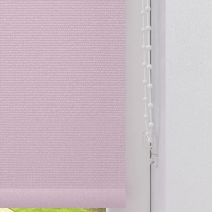 Verdunkelungsrollo - B x H: 100 x 190 cm, Rosa - Detailaufnahme