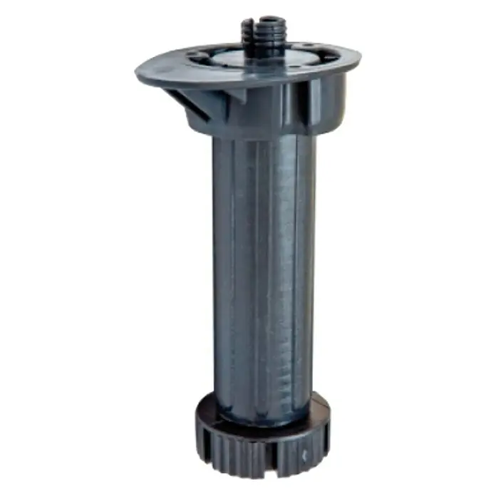 Maderas Daganzo Set de patas de mueble - Negro, Contenido: 4 ud.