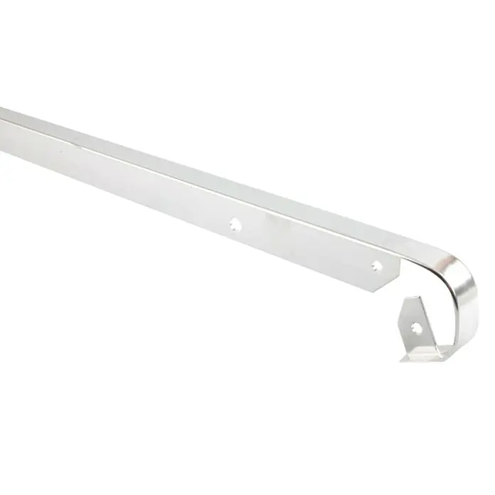Maderas Daganzo Perfil de prolongación para encimera - 65 cm x 30 mm, Aluminio