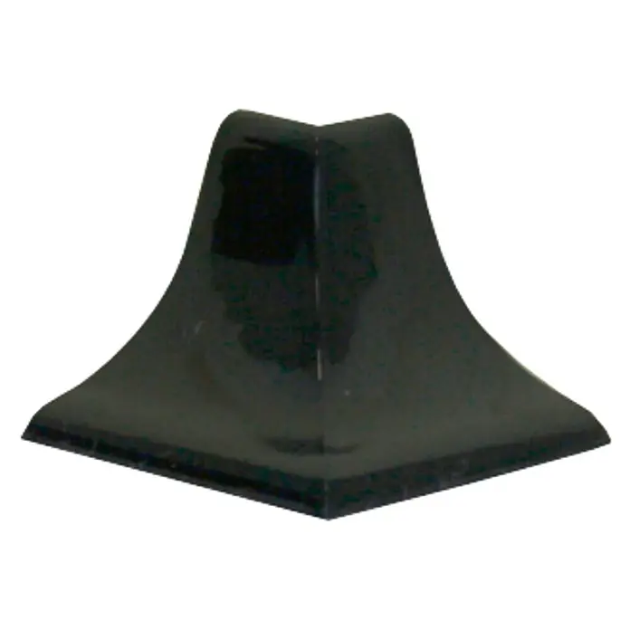 Maderas Daganzo Ángulo exterior de esquina - Negro, 32 x 23 mm