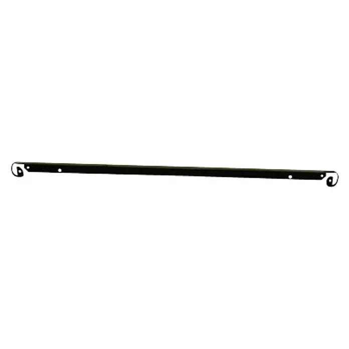 Maderas Daganzo Perfil de prolongación para encimera - 65 cm x 30 mm, Negro