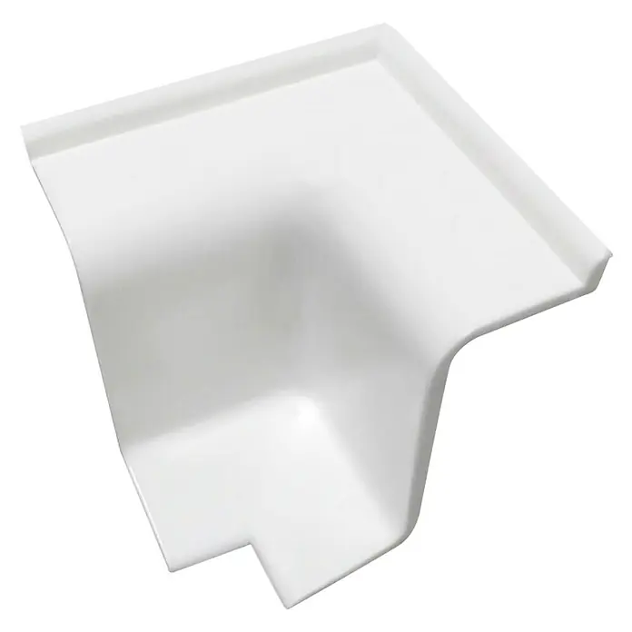 Maderas Daganzo Ángulo interior para rincones Blister - Blanco, 32 x 23 mm