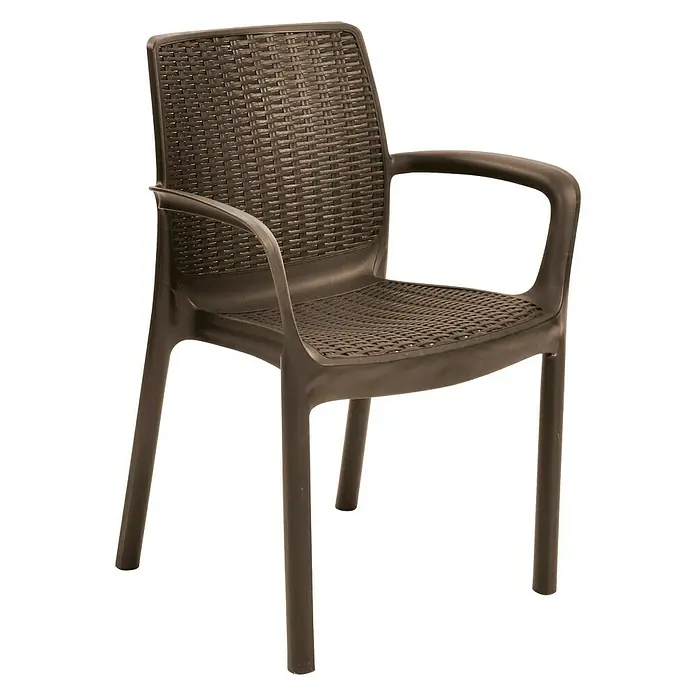 Conjunto de muebles Melody - 7 piezas, Polipropileno, Marrón