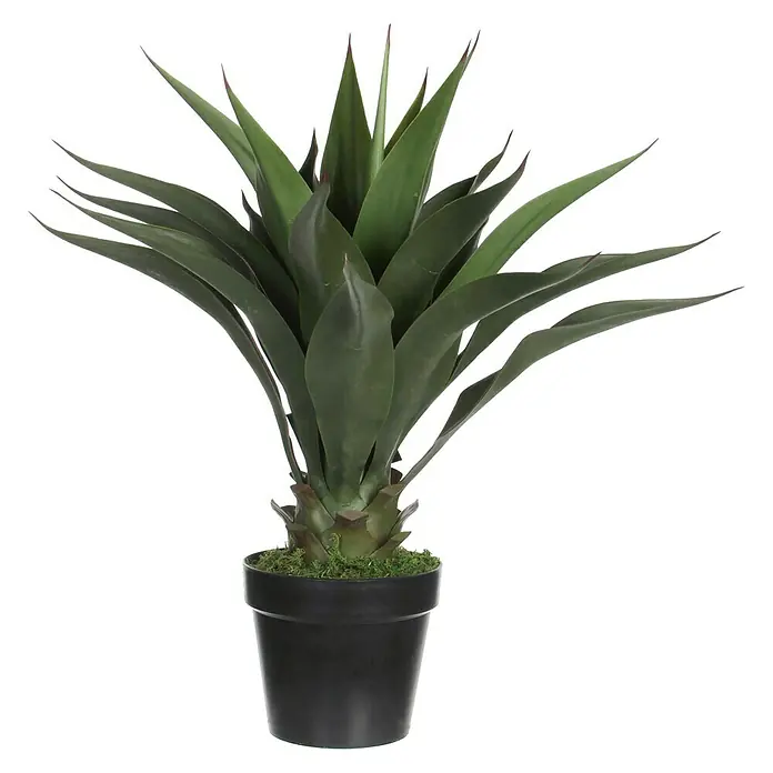 Planta artificial Agave - 60 cm, Verde, Plástico