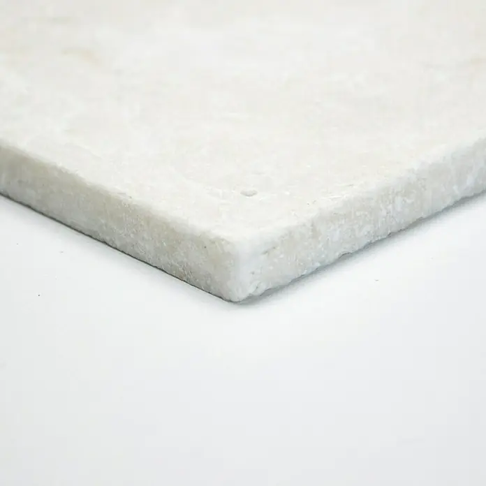 Antiek marmer tegel Botticino - 61 x 40,6 cm, Beige, Mat - Close-up