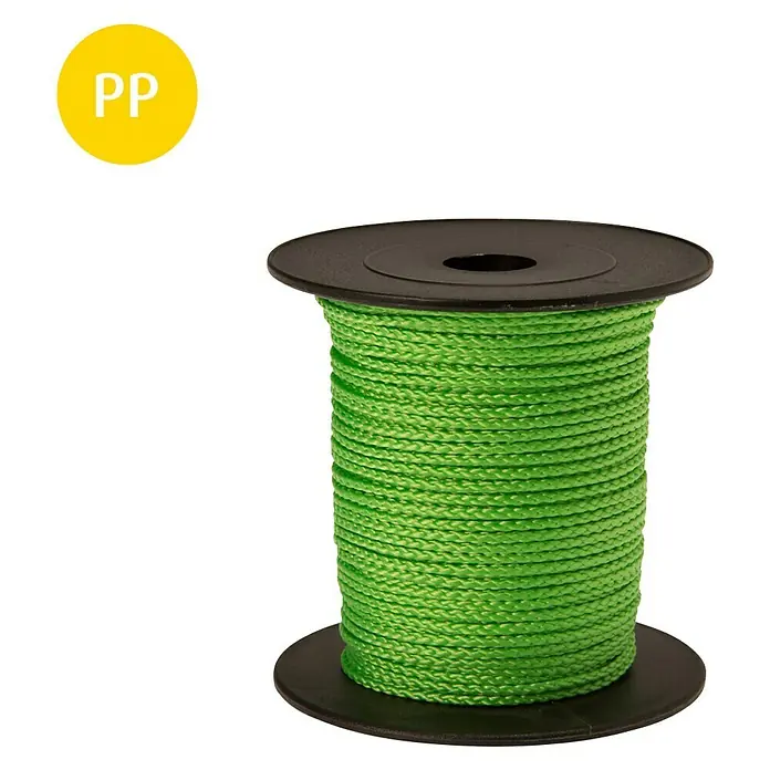 Stabilit PP-Seil - Ø x L: 1,7 mm x 50 m, Grün - Vorderansicht