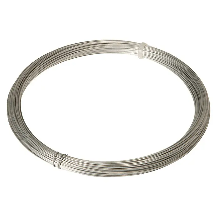 Stabilit Eisendraht - Ø x L: 0,48 mm x 40 m, Verzinkt - Ansicht von oben